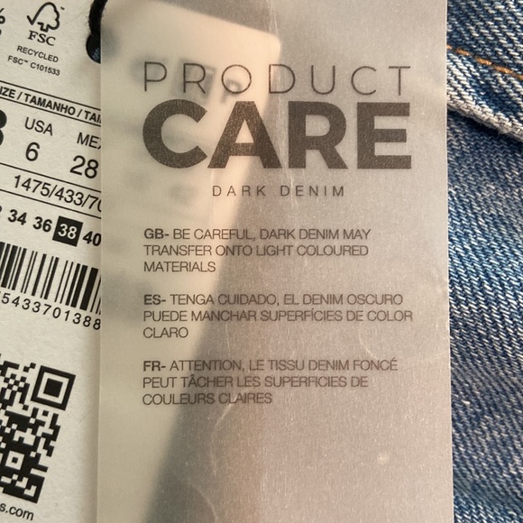 Balloon fit jeans size 6 Neil with tags - Picture 11 of 12